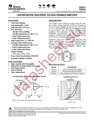 THS4215DGN datasheet  